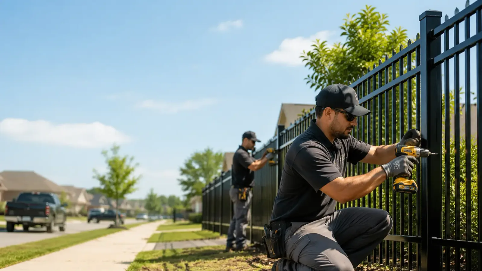 Metal Fence Installation in Louisville, KY